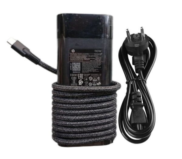 Original 110W USB-C HP EliteBook 865 G9 743Y2EC Adaptador Carregador + Cabo