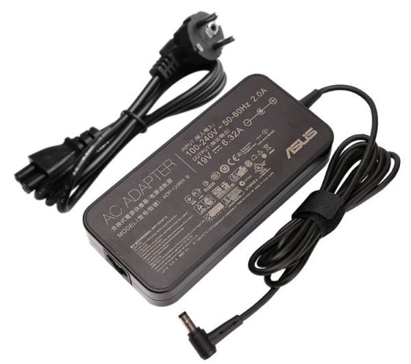 Original 120W 19V 6.32A Asus 0A001-00065200 Adaptador AC Carregador