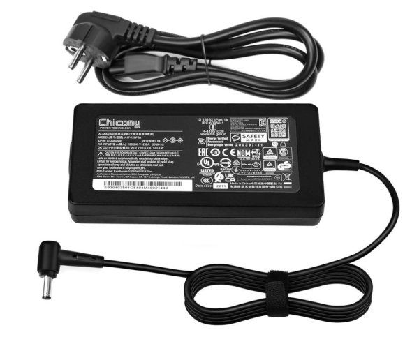 Original 20V 6A 120W MSI CreatorPro M15 A11UIS-682FR Adaptador AC Carregador + Cabo