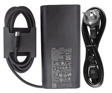 Original 165W USB-C Dell 0GXFW2 GXFW2 Carregador AC Adaptador + Cabo