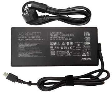 Original 280W Asus ROG Strix G16 (2025) G615 G615LP-AS96 Rectangle Conn Adaptador AC Carregador