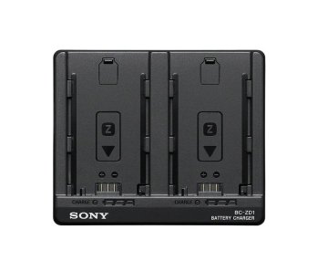 Original 8.4V 1.6A Carregador duplo Sony BC-ZD1 para Sony Alpha 7R III