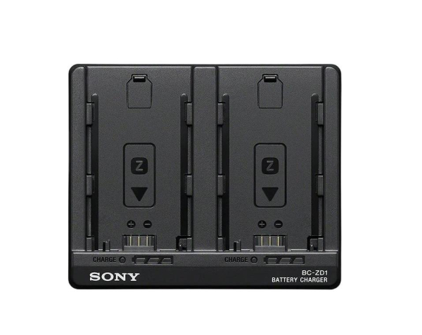 Original 8.4V 1.6A Carregador duplo Sony BC-ZD1 para Sony Alpha 7R III