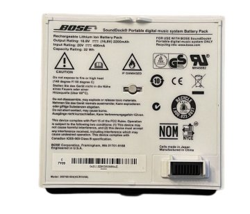 Original 2200mAh 32Wh Bose SoundDock Portable/SoundLink Music Model 300769-002 Bateria