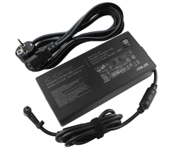 Original 20V 16.5A 330W Asus ROG Strix Scar 17 RTX 4080 Adaptador Carregador + Cabo