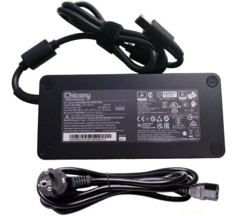 Original 19.5V 16.92A 330W MSI Raider GE78 HX 14VGG-226XES Adaptador AC Carregador + Cabo