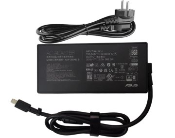 Original 20V 19A 380W Asus ROG Strix SCAR 18 (2025) G835LX-XS97 Rectangle Conn Adaptador AC Carregador