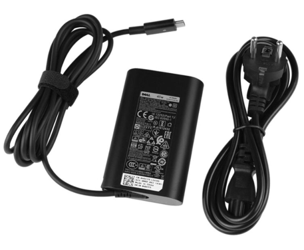 Original 45W USB-C Dell 0X2GC2 Adaptador Carregador + Cabo