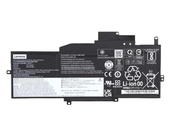 Original 4170mAh 48.2Wh Lenovo ThinkPad X1 Nano Gen 1-20UN000SMH Bateria