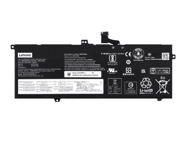 Original 4190mAh 48Wh Lenovo ThinkPad X390 20Q0S04D00 Bateria