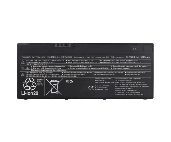 Original 3490mAh 50Wh Fujitsu CP721834-01 CP734928-01 Bateria
