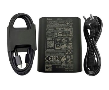 Original 60W USB-C Dell Latitude 3340 P47G P47G001 Adaptador Carregador + Cabo