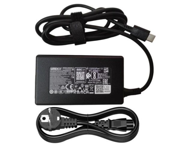 Original 65W Type-C Acer Swift 14 AI SF14-11-X8MN Adaptador AC Carregador + Cabo