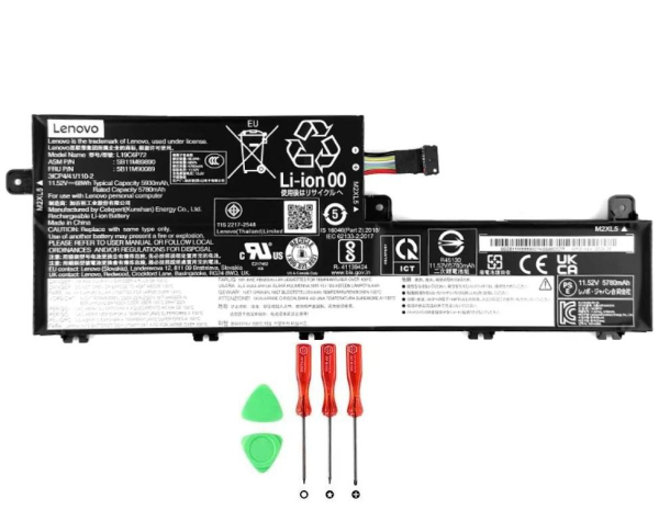 Original 5930mAh 68Wh Lenovo ThinkPad P15V Gen 1 20TQ0003SC Bateria