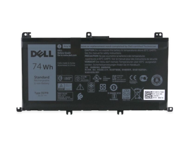 Original 6400mAh 74Wh Dell Inspiron 15 7559 Bateria
