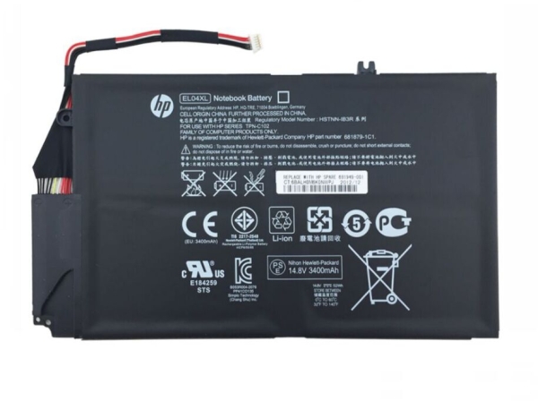 Original 3400mAh 52Wh HP HSTNN-IB3R HSTNN-UB3R TPN-C102 Bateria