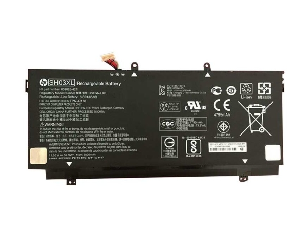 Original 57.9Wh 5020mAh HP Spectre x360 13-ac002np 13-ac038ng Bateria