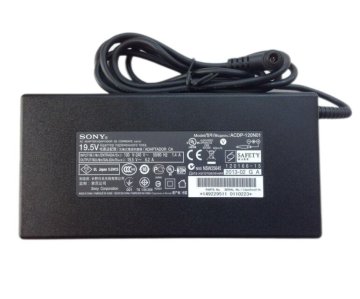 Original 19.5V 6.2A 120W Sony KDL-55W828B Carregador AC Adaptador + Cabo
