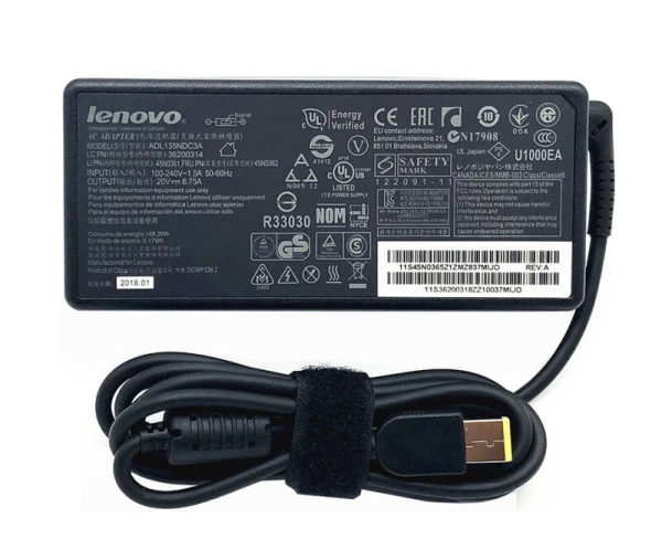 Original 135W Lenovo ThinkPad P1 2nd Gen 20QT002EMD AC Adaptador
