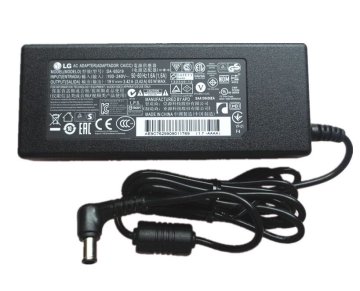 Original 65W LG 34WK650-W 32UD59 29WK600 Adaptador AC Carregador